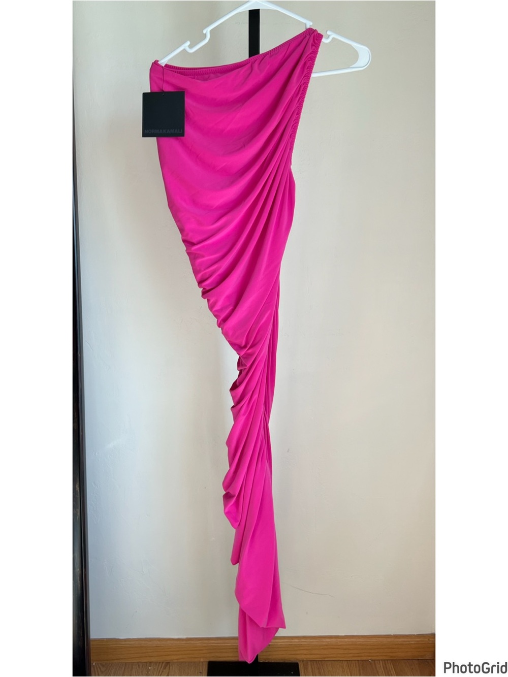 Norma Kamali Diana Gown XS Orchid Pink NEW Tags - Picture 2 of 4